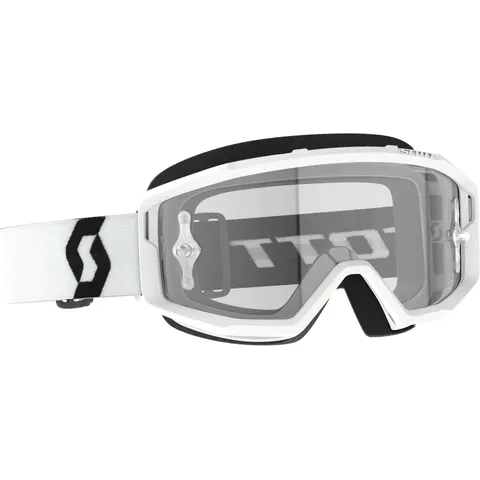 Scott Primal Clear Goggle Brille - White - Clear Works – Bild 2