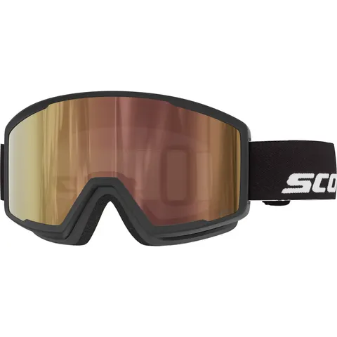 Scott Trace Pro Compact Light Sensitive Skibrille - Black - AMP LS Cinnamon Chrome S1-3 – Bild 2