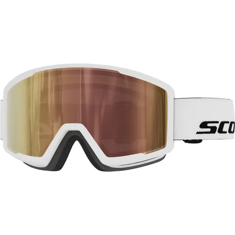 Scott Trace Pro Compact Light Sensitive Skibrille - White - AMP LS Cinnamon Chrome S1-3 – Bild 2