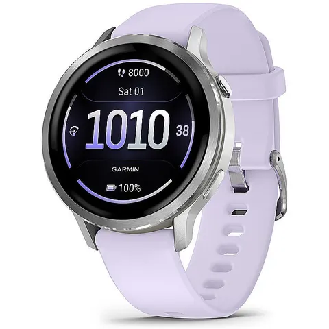 Garmin Venu® Smartwatch Lavendelblau – Bild 2