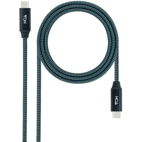Cable USB C Macho - USB C Macho (1 metro) - NANOCABLE – imagen 2