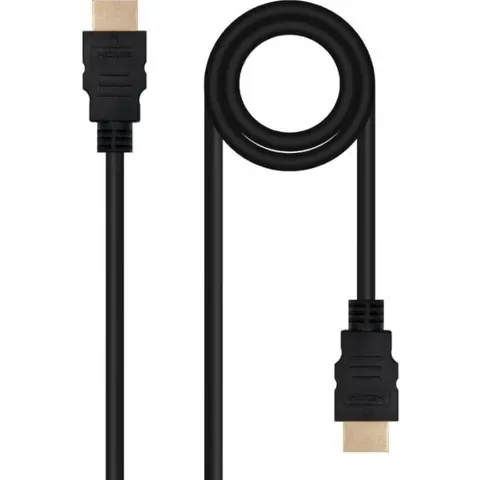 Cable HDMI Macho - HDMI Macho Negro (1 metro) - NANOCABLE – imagen 4