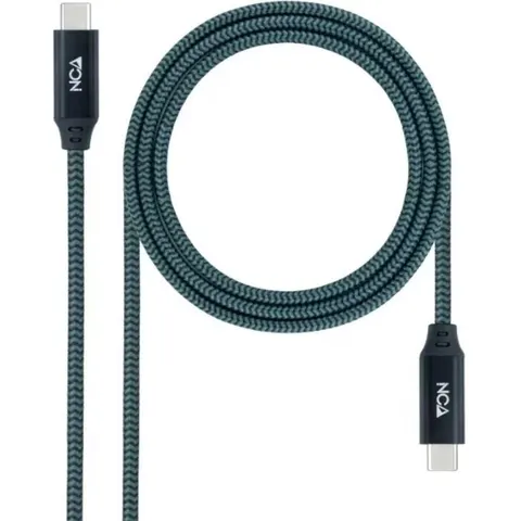 Cable USB C Macho - USB C Macho (1 metro) - NANOCABLE – imagen 3