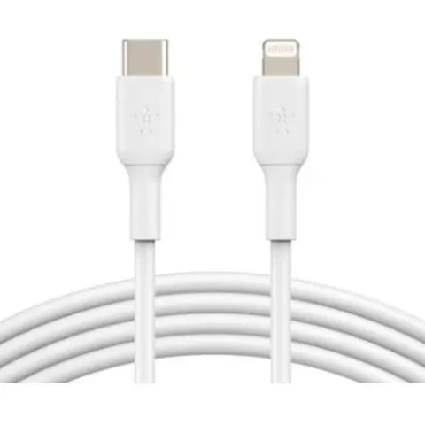 Belkin CAA003BT1MWH - Lightning 1 m Blanco – imagen 2
