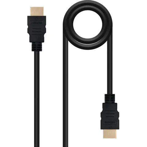 Nanocable CABLE HDMI Macho-Macho 1,8M color negro – imagen 2