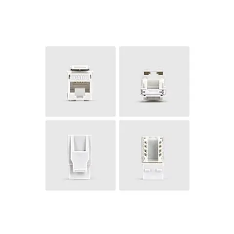 STARTECH Cat6 Keystone Jack 24-Pack RJ45 – C6KEY110WHE24PK – Bild 2