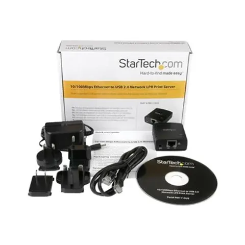 STARTECH USB 2.0 Network Print Server – Bild 3