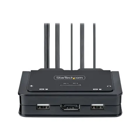 STARTECH 2-Port Hybrid Kabel KVM Switch – Bild 2