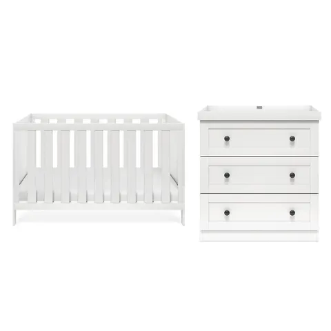 Silver Cross Bromley Cot Bed - White - No Mattress – image 5