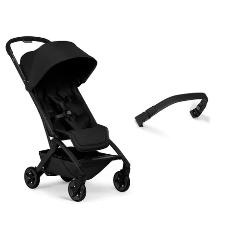 Joolz Aer2 Compact Stroller - Space Black - No Bumper Bar / With Carrycot – image 2