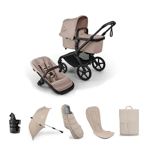 Bugaboo Fox 5 Renew Complete Pushchair Bundle - Desert Taupe – Beige – image 2