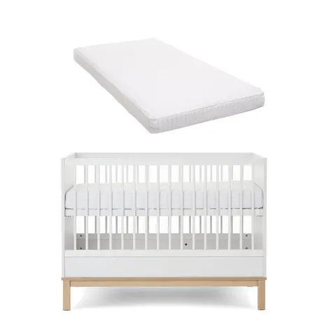 Obaby Astrid Mini Cot Bed - White - No Mattress – image 3