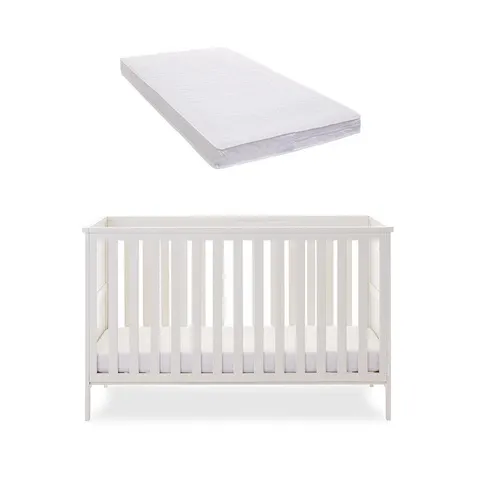 Obaby Evie Cot Bed - White - No Mattress – image 2