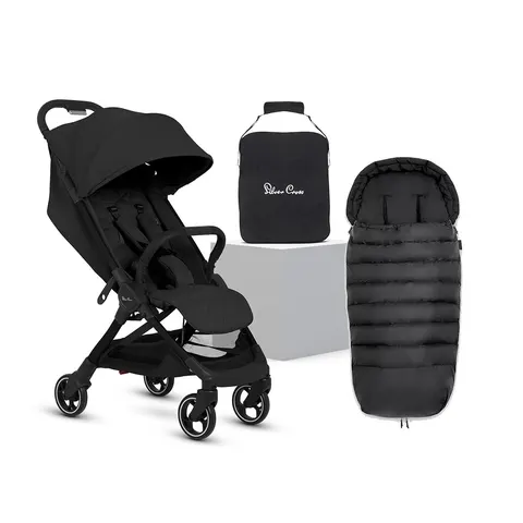 Silver Cross Clic 2 Compact Stroller - Space - No Footmuff – Black – image 2