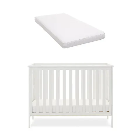 Obaby Evie Mini Cot Bed - White - No Mattress – image 3