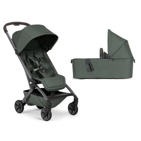Joolz Aer2 Compact Stroller - Forest Green - No Bumper Bar / With Carrycot – image 5