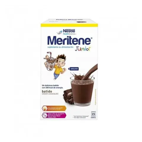 Meritene Junior Chocolate 15 sobres – imagen 3