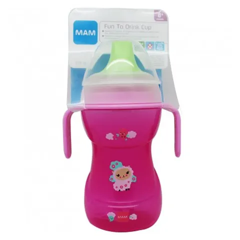 Mam Biberon Learn to drink 270 ml Rosa – imagen 2