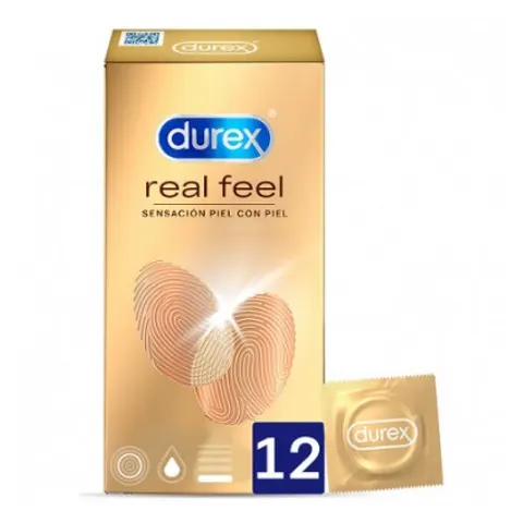 Durex profilactico real feel 12ud. – imagen 4