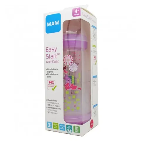 Mam Biberon Anticolico 320 ml Rosa – imagen 2