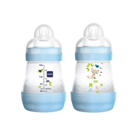 Mam Biberon Anticolico 160 ml Azul – imagen 2