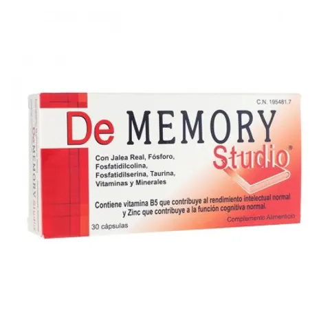DeMEMORY Studio 30 cápsulas – imagen 2