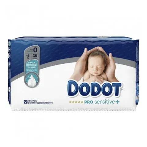 dodot Pro Sensitive Talla 0 38uds – imagen 2