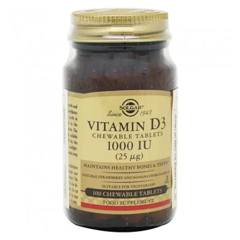 Solgar Vitamina D3 1000 UI 100 Comprimidos – imagen 5