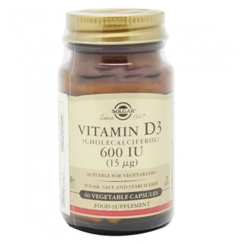 Solgar Vitamina D3 600 UI 60 Cápsulas – imagen 4