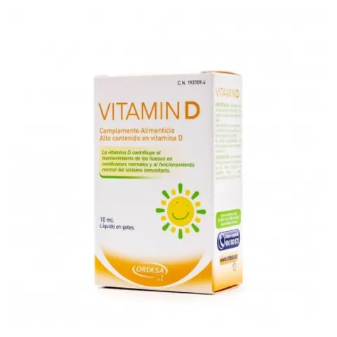 Complementos pediatricos ordesa vitamin d 10ml. – imagen 2