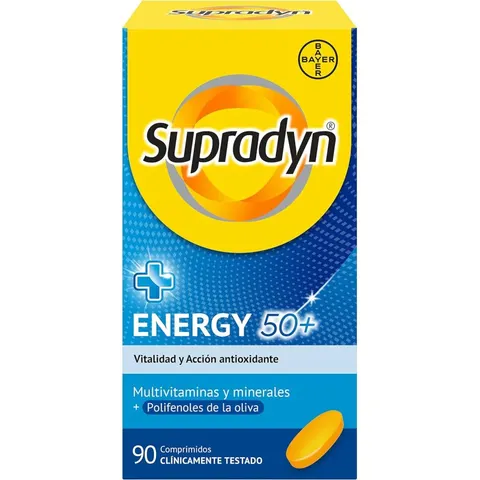 Supradyn Energy 50+ 90 Comprimidos – imagen 4