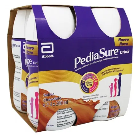 Pediasure Drink Chocolate 4x200ml – imagen 3