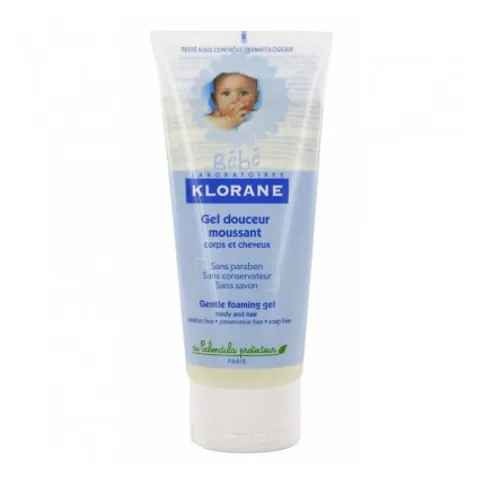 Klorane bebe gel limpiador suave 200ml. – imagen 2