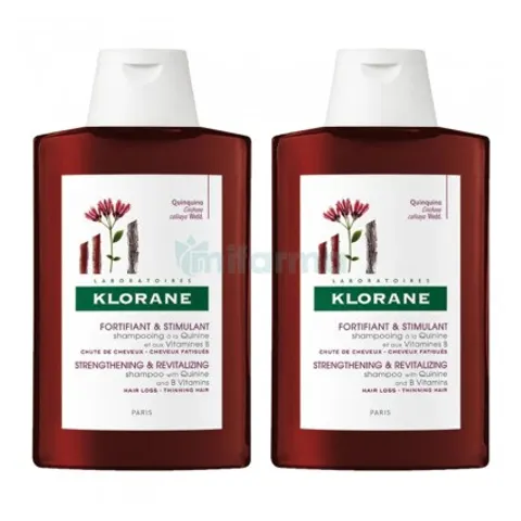 KLORANE Champú Quinina 2 x 400 ml – imagen 3