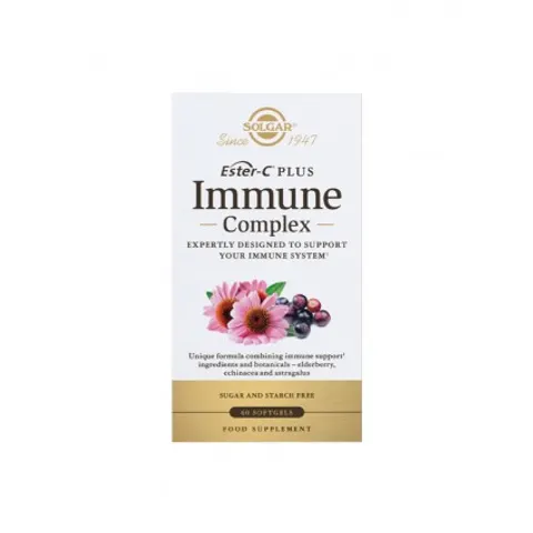 Solgar ester c immune complex 60cap. – imagen 4