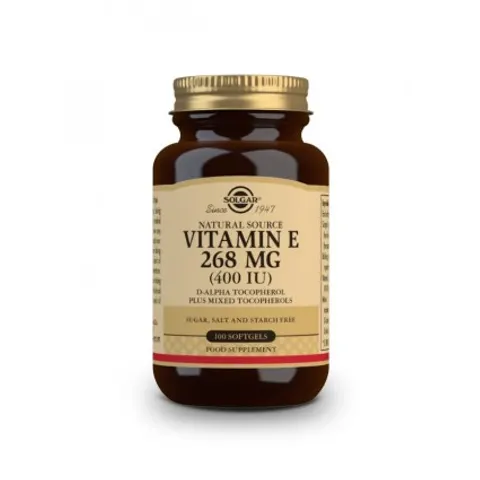 Solgar Vitamina E 400Ui Aceite 100 Perlas – imagen 5