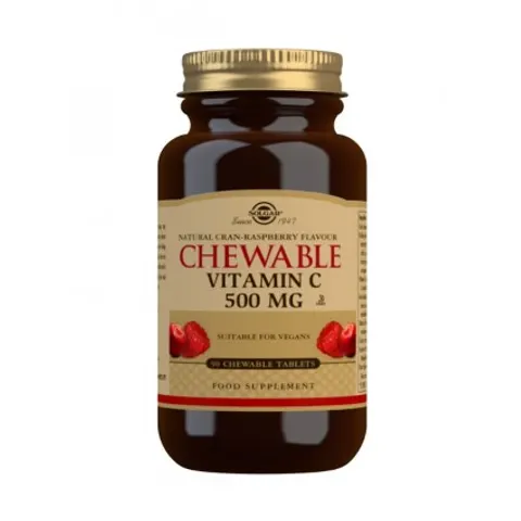 Solgar Vitamina C 500mg 90 Comprimidos masticables Frambuesa – imagen 5