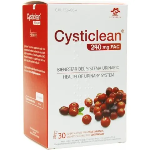 Cysticlean 240mg 30 Sobres – imagen 4