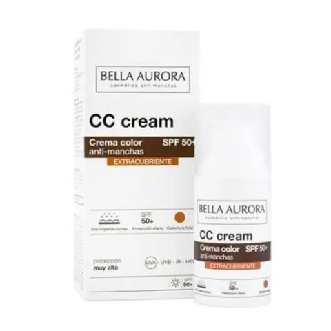 Bella Aurora Cc Cream Spf50 Extracubriente 30ml – imagen 5