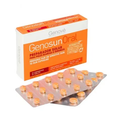 GENOSUN Genové Oral 30comp – imagen 4