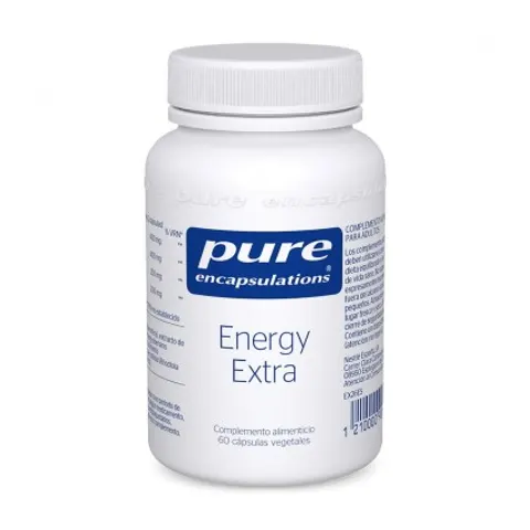 Pure Encapsulations Energy Extra 60 Cápsulas – imagen 3