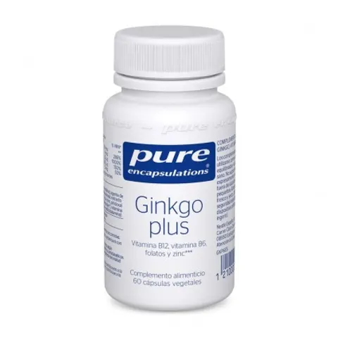Pure Encapsulations Ginkgo Plus 60 cápsulas – imagen 5