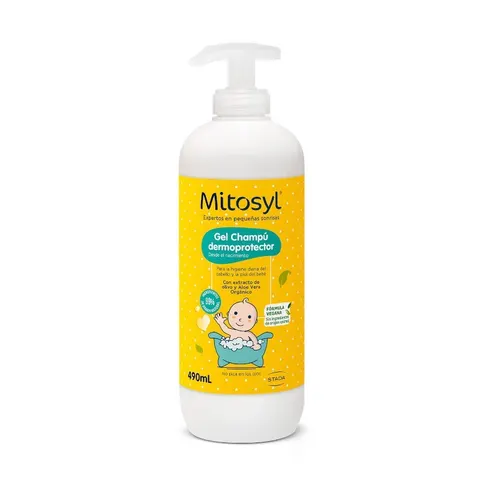 Mitosyl Gel Champú Dermoprotector 490ml – imagen 4