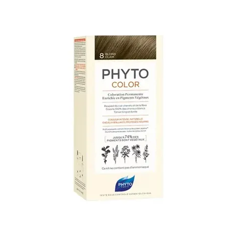 Phyto Color 8 Tinte Rubio Claro – imagen 4