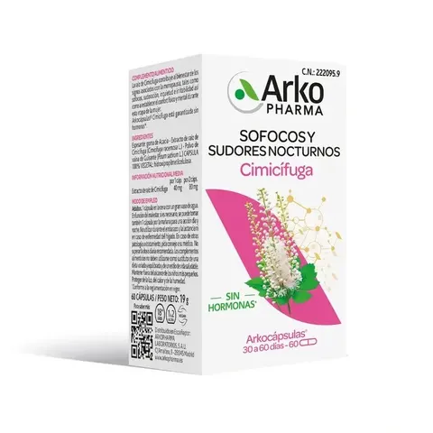 Arkopharma Arkocápsulas Cimicífuga 60caps – imagen 2