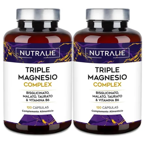 Nutralie triple magnesium complex 120 caps – imagen 3