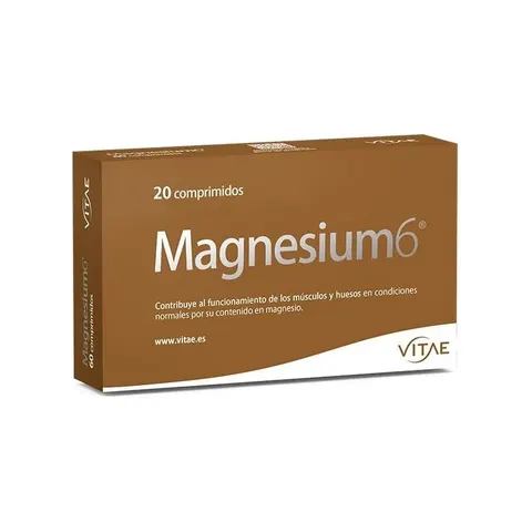 Vitae Magnesium6 20 Comprimidos – imagen 5