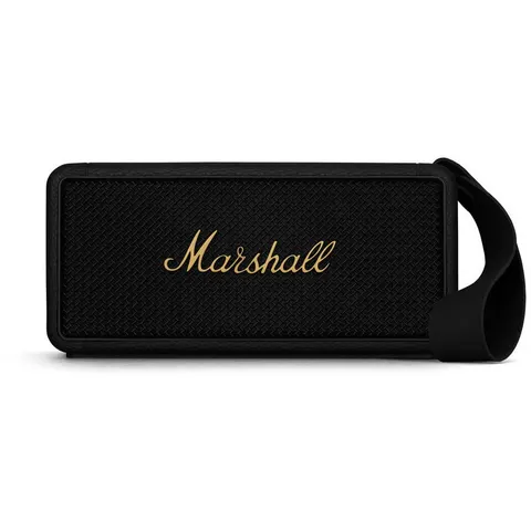 Middleton Bluetooth-Lautsprecher black/brass – schwarz – Bild 2