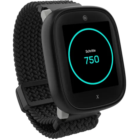 X6 Play 2.Generation Connect SIM Black Smartwatch – schwarz – Bild 3