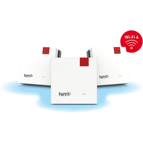 FRITZ Mesh Set 1600 (3er Pack) WLAN Repeater – Weiß – Bild 2